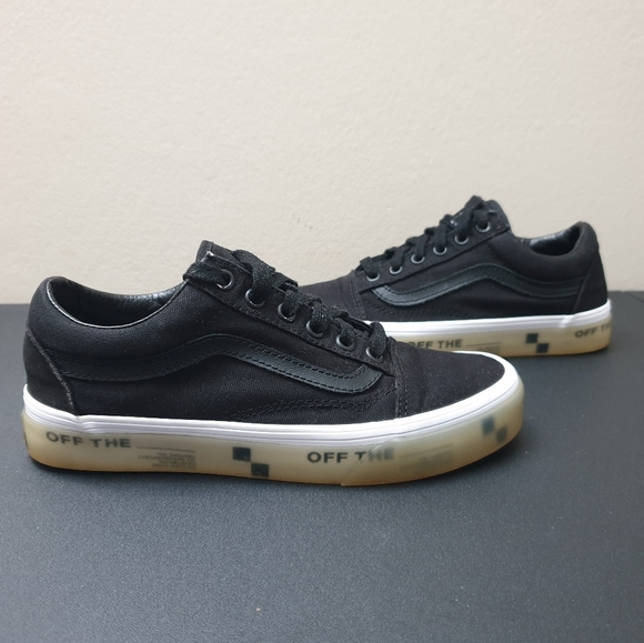 Vans Old Scool Black White Skate Shoes Wome's Size 6 - Picture 9 of 10